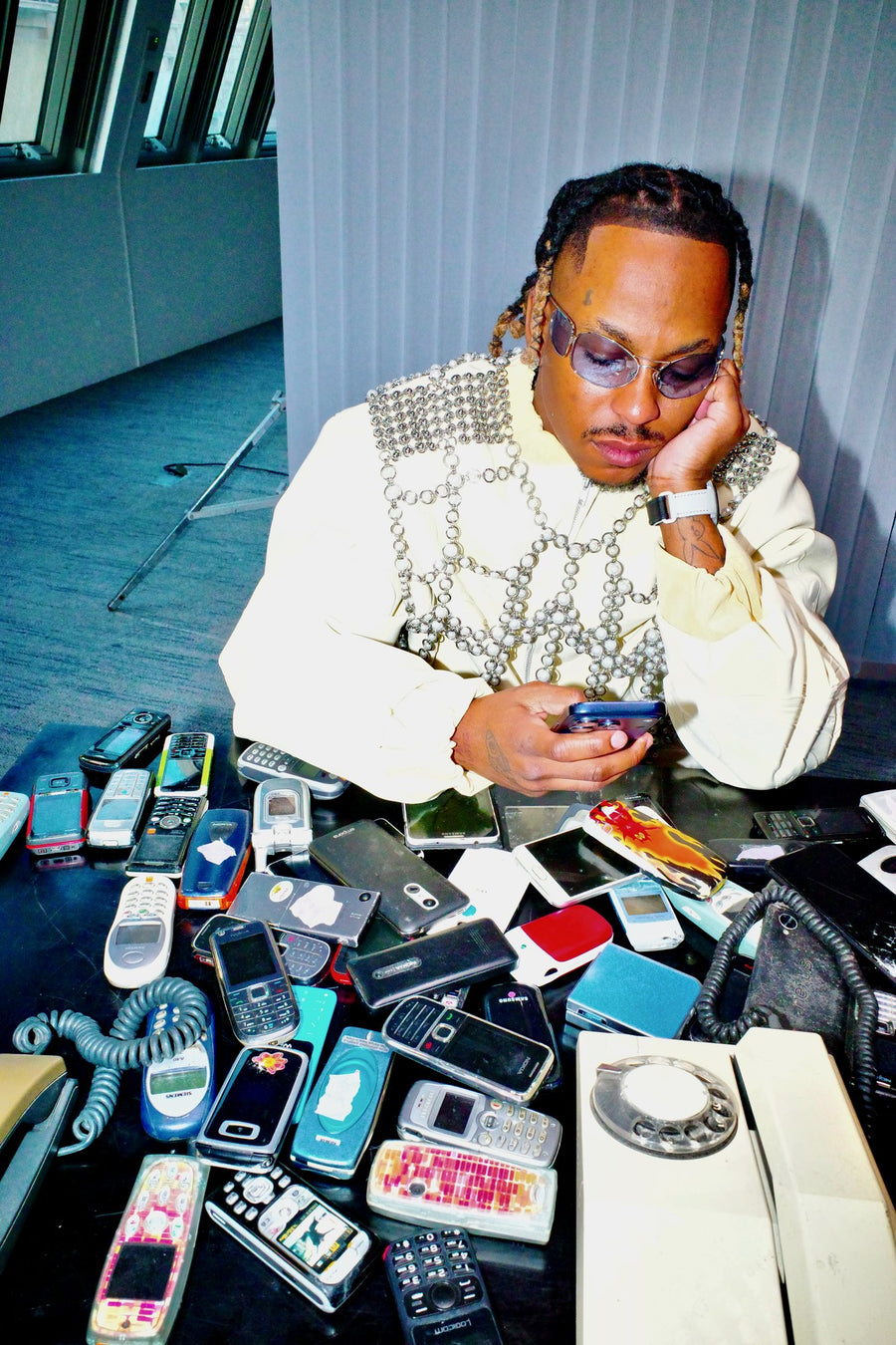 RICH THE KID portant une pièce MISGO
